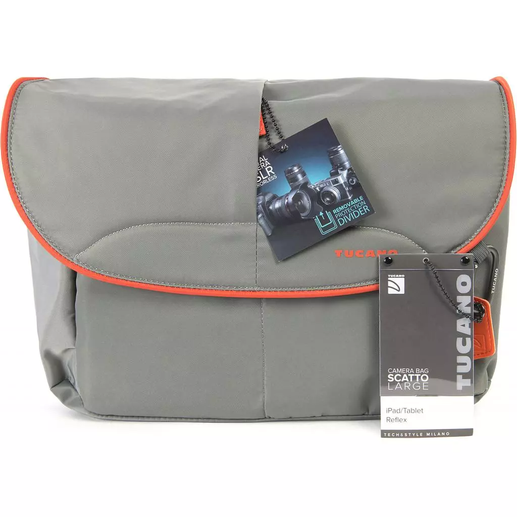 Фото-сумка Tucano Scatto Large, Grey (CBS-L-G) - 5