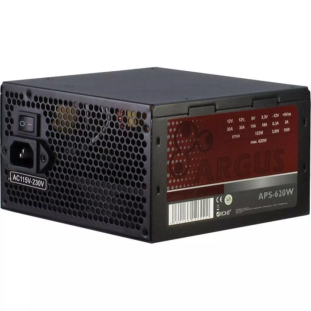 Блок питания Inter-Tech 620W (APS-620W) - 1 Блок питания Inter-Tech 620W (APS-620W) - 1