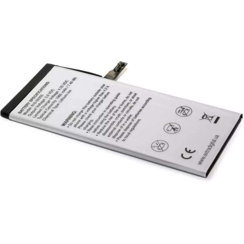 Аккумуляторная батарея для телефона Extradigital Apple iPhone 7 (1960 mAh) (BMA6454) - 2