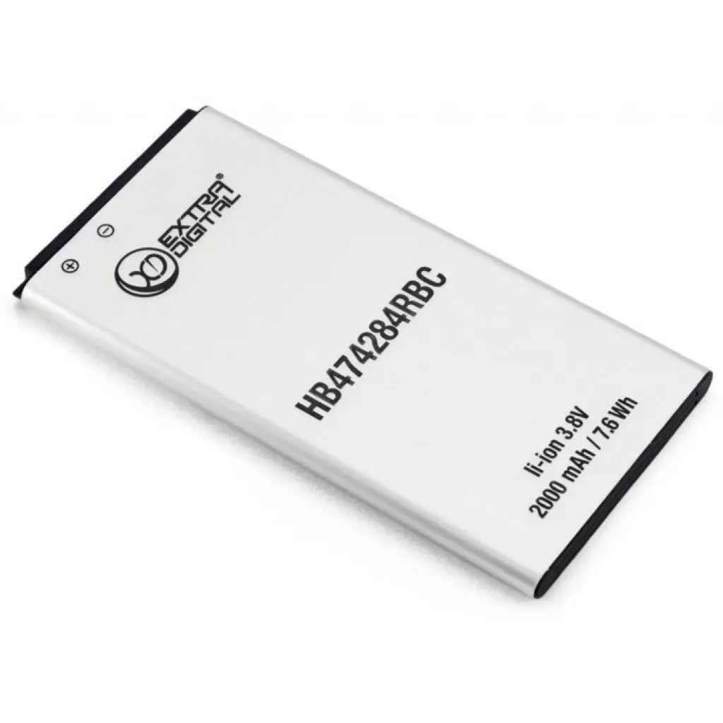 Аккумуляторная батарея для телефона Extradigital Huawei Ascend Y538 HB474284RBC 2000 mAh (BMH6433) - 2