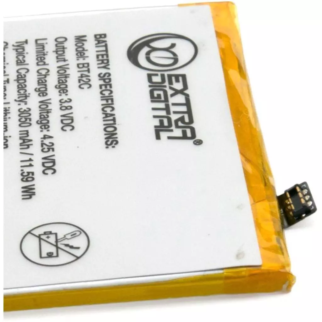 Аккумуляторная батарея для телефона Extradigital Meizu M2 Note 3050 mAh (BMM6459) - 2