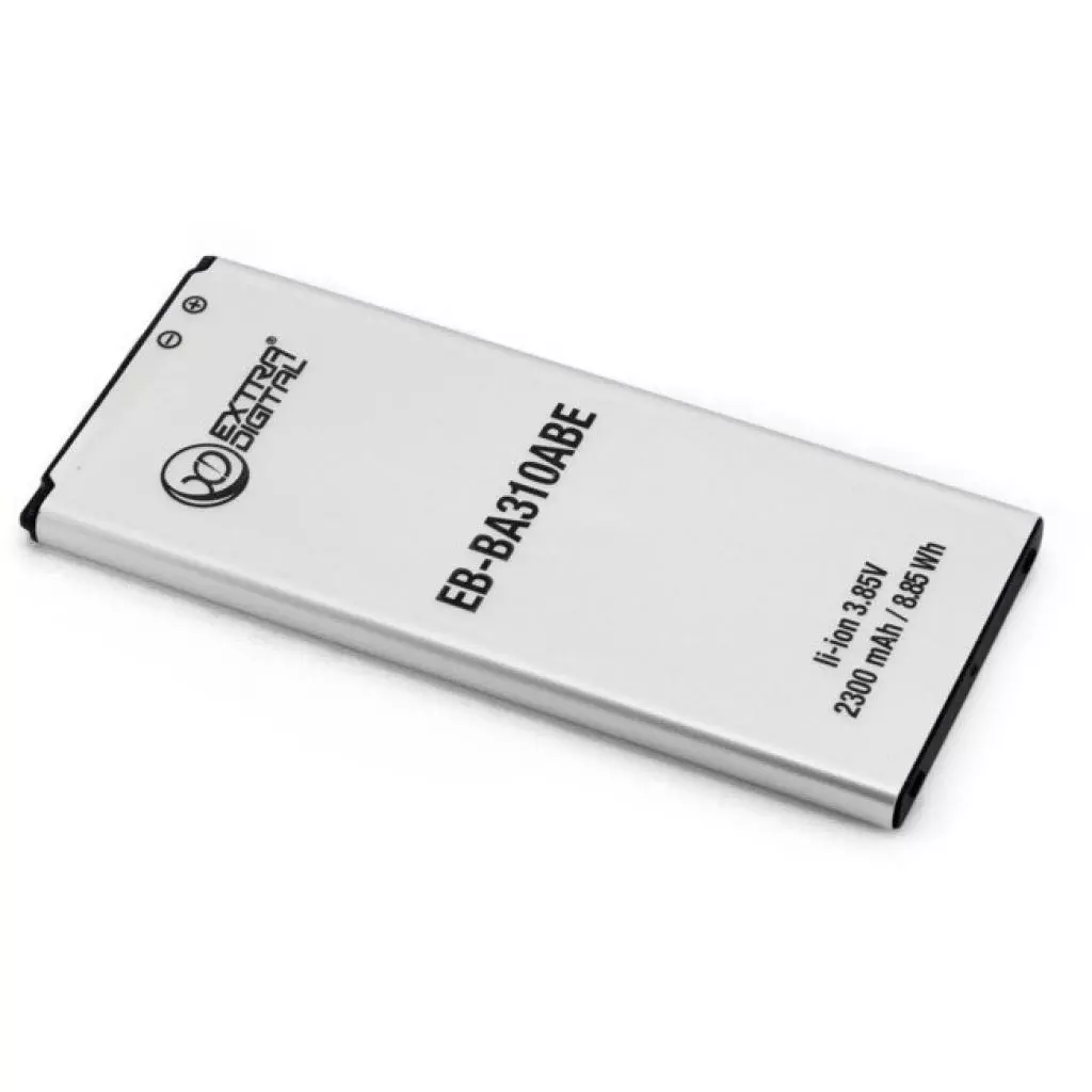 Аккумуляторная батарея для телефона Extradigital Samsung Galaxy A3 2016 Duos (EB-BA110ABE) 2300 mAh (BMS6423) - 2