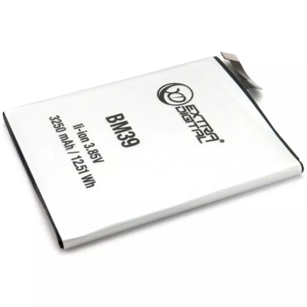 Аккумуляторная батарея для телефона Extradigital Xiaomi Mi 6 (BM39) 3250 mAh (BMX6472) - 2