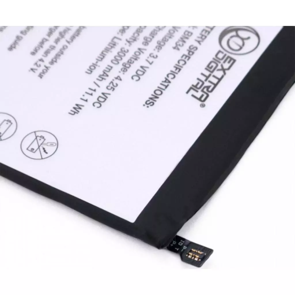 Аккумуляторная батарея для телефона Extradigital Xiaomi Mi Note Pro (BM34) 3000 mAh (BMX6442) - 2 Аккумуляторная батарея для телефона Extradigital Xiaomi Mi Note Pro (BM34) 3000 mAh (BMX6442) - 2
