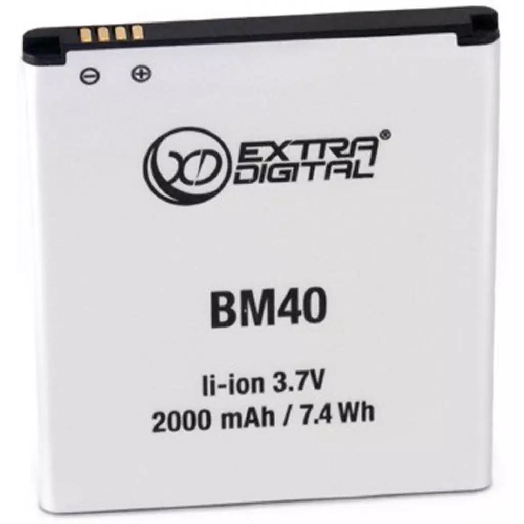 Аккумуляторная батарея для телефона Extradigital Xiaomi Redmi 1s Dual SIM (BM40) 2000 mAh (BMX6439)