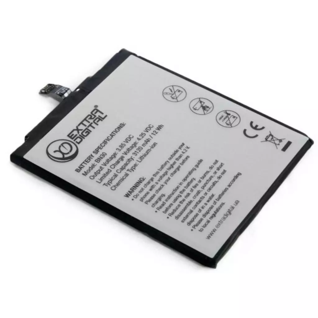 Аккумуляторная батарея для телефона Extradigital Xiaomi Redmi 4A / Xiaomi Mi 4A (BN30) 3120mAh (BMR6480) - 1