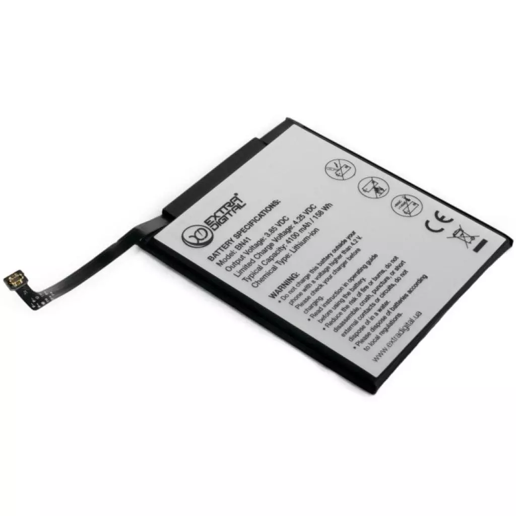 Аккумуляторная батарея для телефона Extradigital Xiaomi Redmi Note 4 / Xiaomi Note 4 (BN41) 4100 mAh (BMR6481) - 2