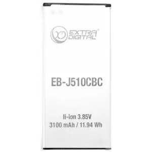 Аккумуляторная батарея для телефона Extradigital Samsung EB-J510CBC, 3100 mAh (BMR6483)