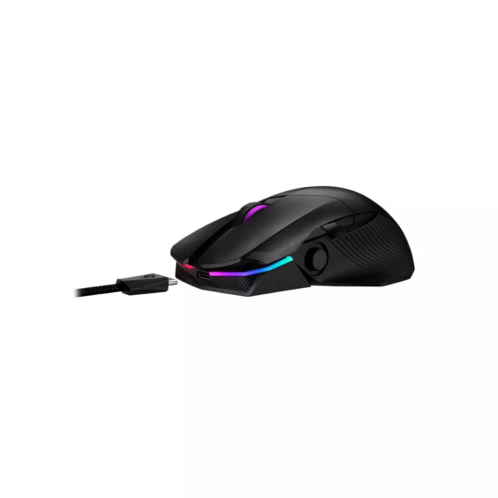 Мышка ASUS ROG Chakram Wireless Black (90MP01K0-BMUA00) - 1