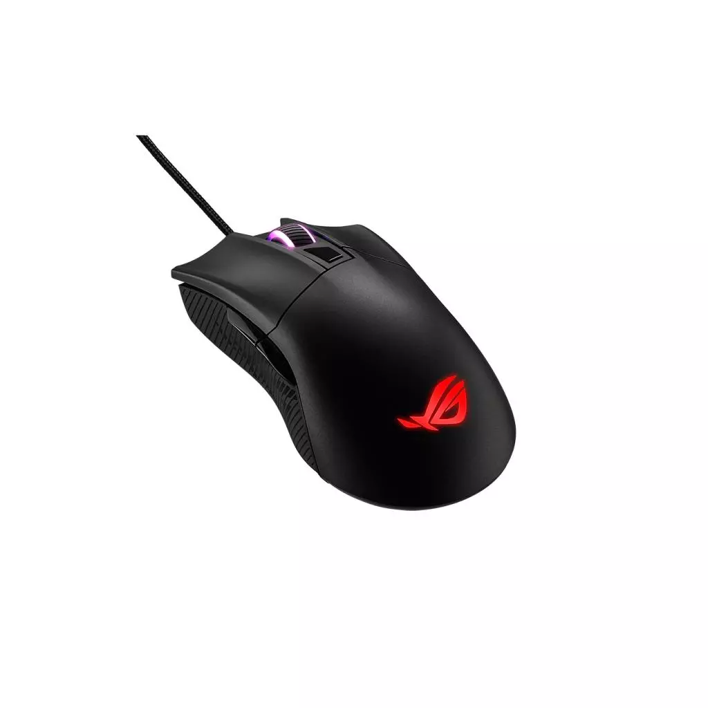 Мышка ASUS ROG Gladius II Core USB Black (90MP01D0-B0UA00) - 2