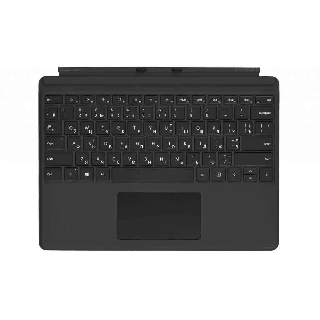 Клавиатура Microsoft Surface Pro X Signature Type Cover Black (QJX-00007)