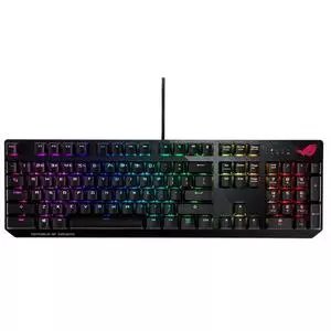 Клавиатура ASUS ROG Strix Scope USB Cherry MX Red Silent RGB Red Ru (90MP0185-B0RA00)