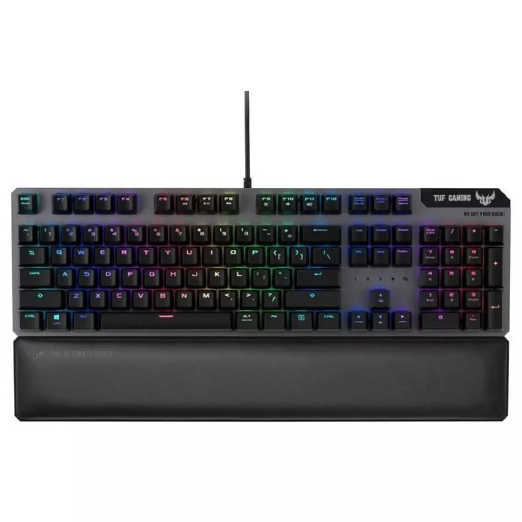 Клавиатура ASUS TUF Gaming K7 USB Optical-Mech Linear Ukr (90MP0191-B0MA00)