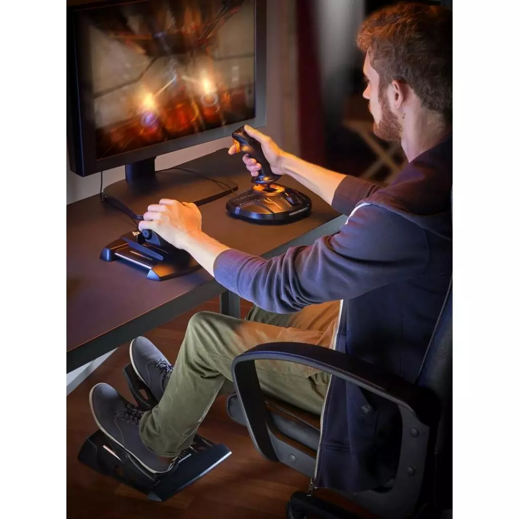 Джойстик ThrustMaster T.16000M FC Flight Pack Black/Orange (2960782) - 5