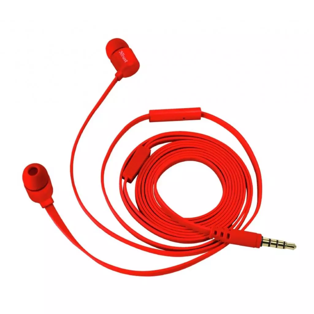 Наушники Trust Duga Mic Full Red (22134) - 1 Наушники Trust Duga Mic Full Red (22134) - 1