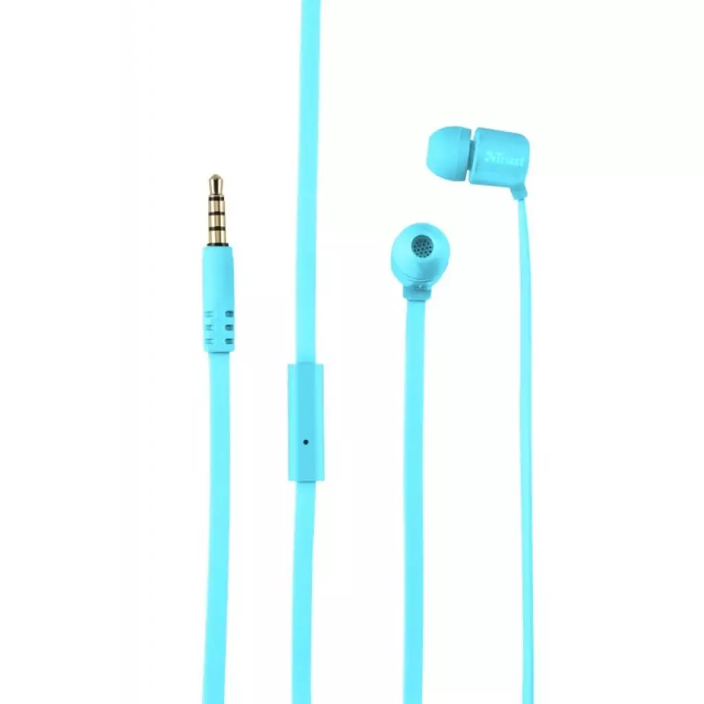 Наушники Trust Duga Mic Neon Blue (22107) - 1