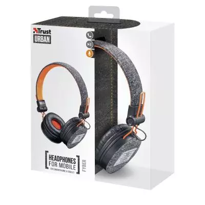 Наушники Trust Fyber On-Ear Mic Sports Black (22645) - 6