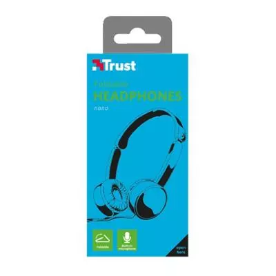 Наушники Trust Nano On-Ear Mic Blue (23100) - 9 Наушники Trust Nano On-Ear Mic Blue (23100) - 9