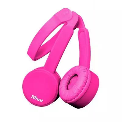 Наушники Trust Nano On-Ear Mic Pink (23102) - 1
