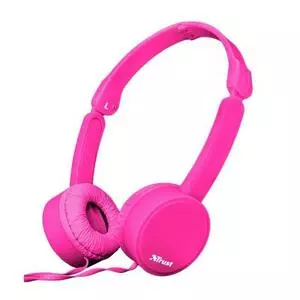 Наушники Trust Nano On-Ear Mic Pink (23102)