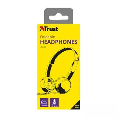Наушники Trust Nano On-Ear Mic Yellow (23106) - 9