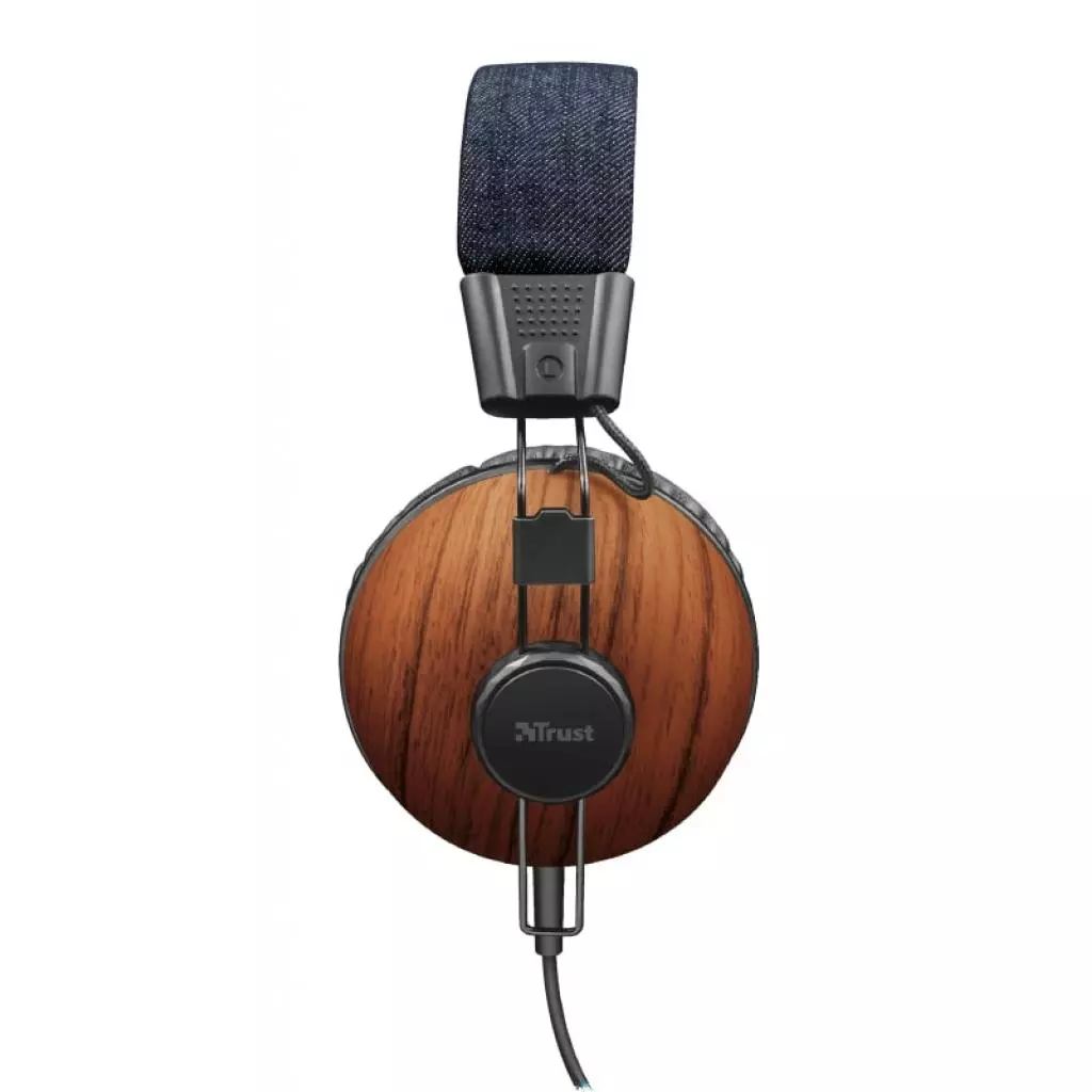 Наушники Trust Noma Over-Ear Mic Denim Wood (22637) - 2