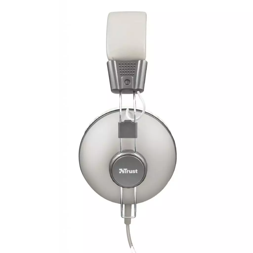Наушники Trust Noma Over-Ear Mic Retro Ivory (22636) - 2