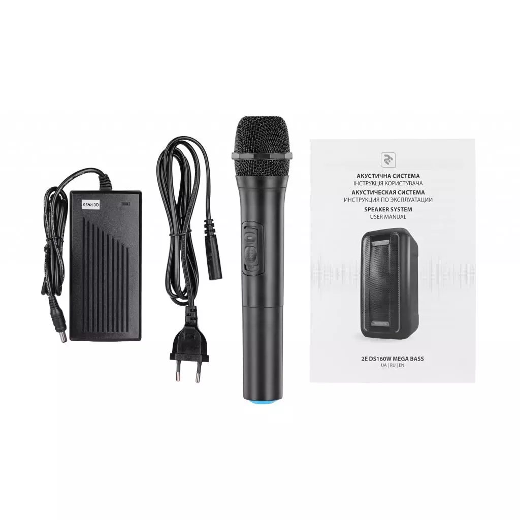 Акустическая система 2E DS160W Mega Bass LED Black (2E-DS160WBK) - 6 Акустическая система 2E DS160W Mega Bass LED Black (2E-DS160WBK) - 6