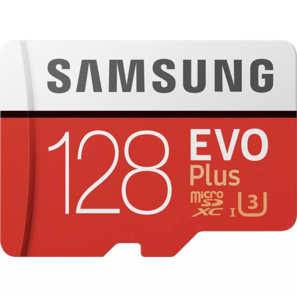 Карта памяти Samsung 128GB microSDXC class 10 UHS-I EVO Plus (MB-MC128HA/RU)