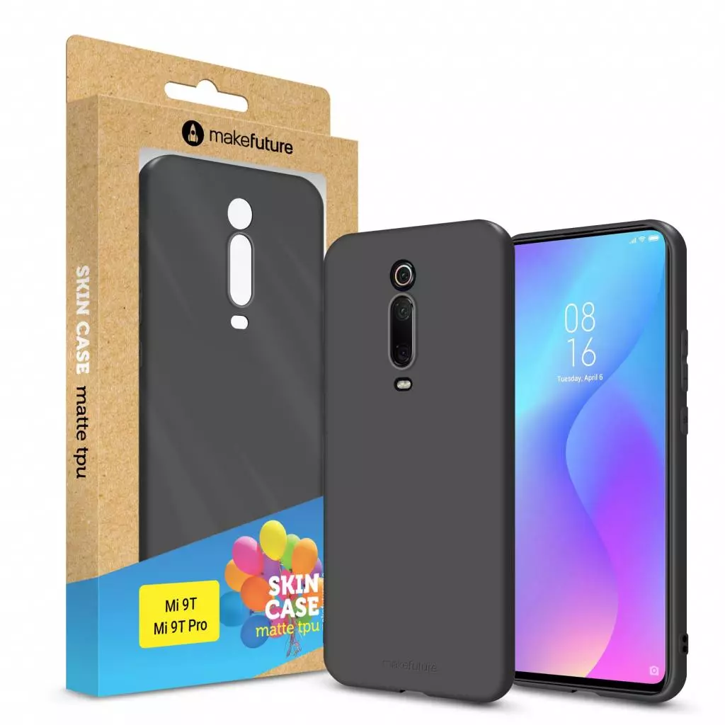 Чехол для моб. телефона MakeFuture Skin Case Xiaomi Mi 9T/9T Pro Black (MCK-XM9TBK)
