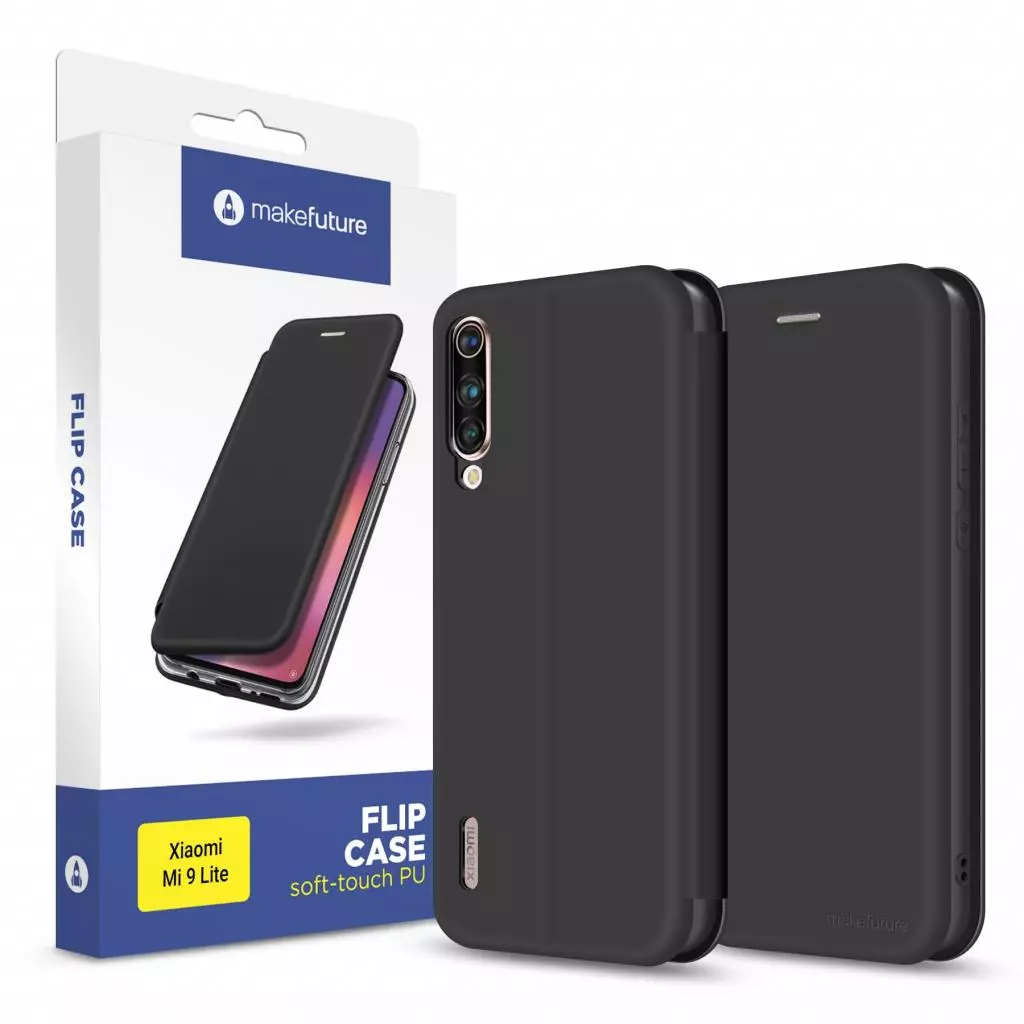 Чехол для моб. телефона MakeFuture Flip для Xiaomi Mi 9 Lite Black (MCP-XM9LBK)