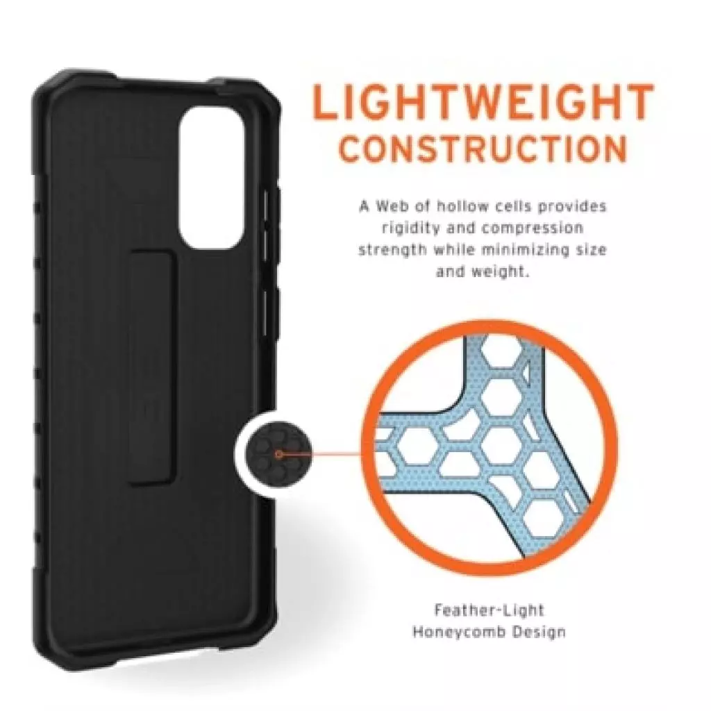 Чехол для моб. телефона Uag Galaxy S20 Pathfinder, Black (211977114040) - 7 Чехол для моб. телефона Uag Galaxy S20 Pathfinder, Black (211977114040) - 7