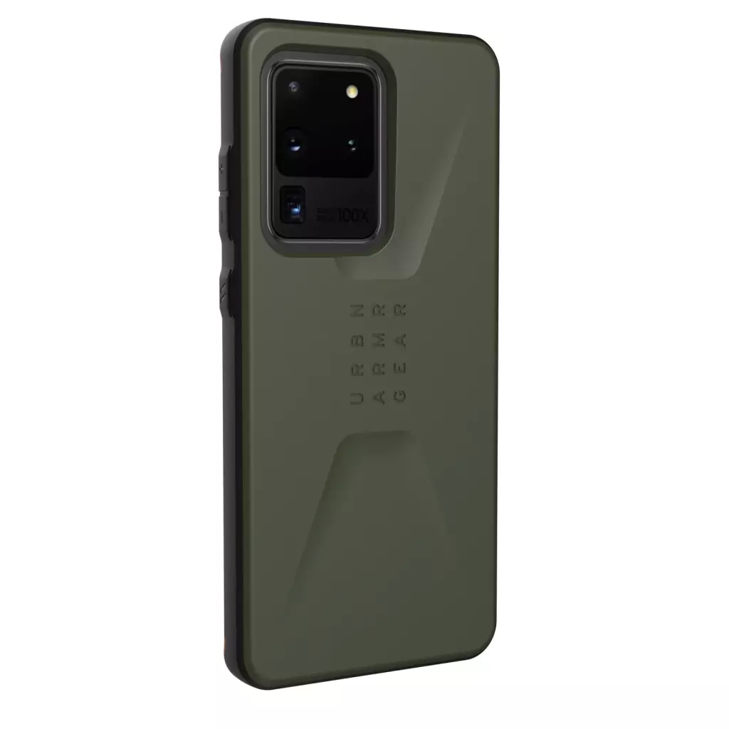 Чехол для моб. телефона Uag Galaxy S20 Ultra Civilian, Olive Drab (21199D117272) - 3 Чехол для моб. телефона Uag Galaxy S20 Ultra Civilian, Olive Drab (21199D117272) - 3