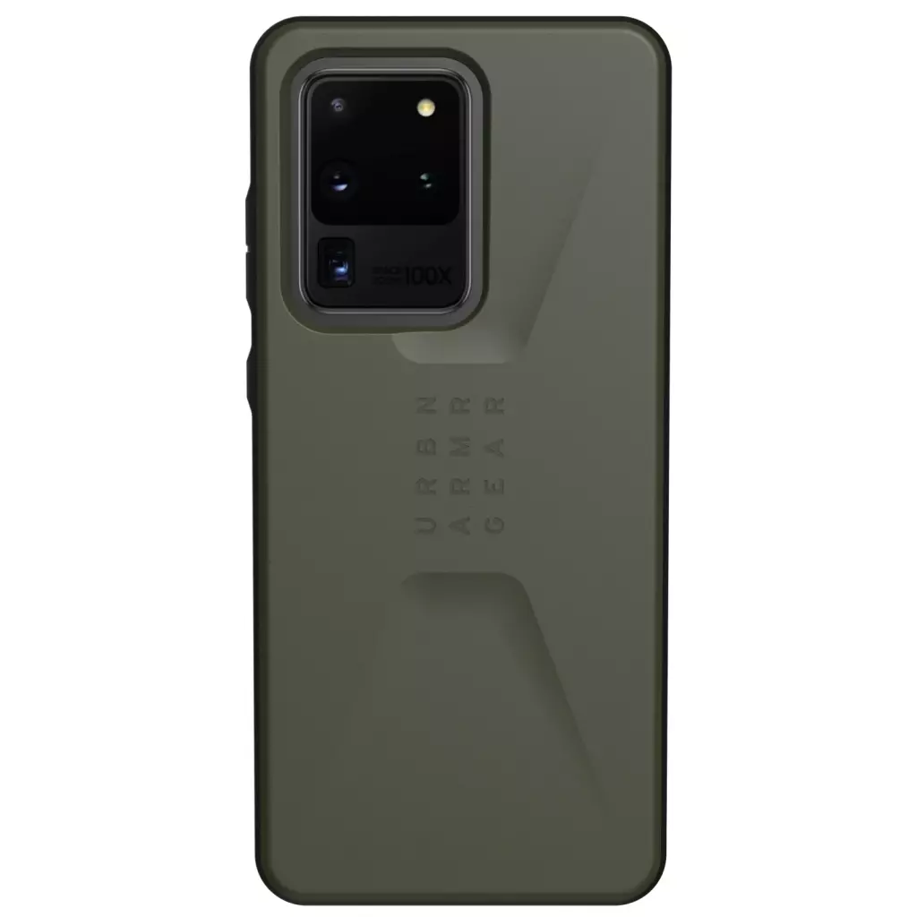 Чехол для моб. телефона Uag Galaxy S20 Ultra Civilian, Olive Drab (21199D117272)