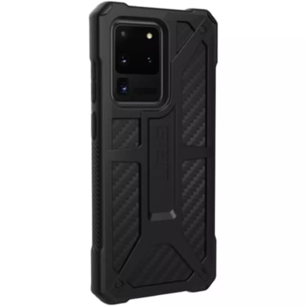 Чехол для моб. телефона Uag Galaxy S20 Ultra Monarch, Carbon Fiber (211991114242) - 1 Чехол для моб. телефона Uag Galaxy S20 Ultra Monarch, Carbon Fiber (211991114242) - 1