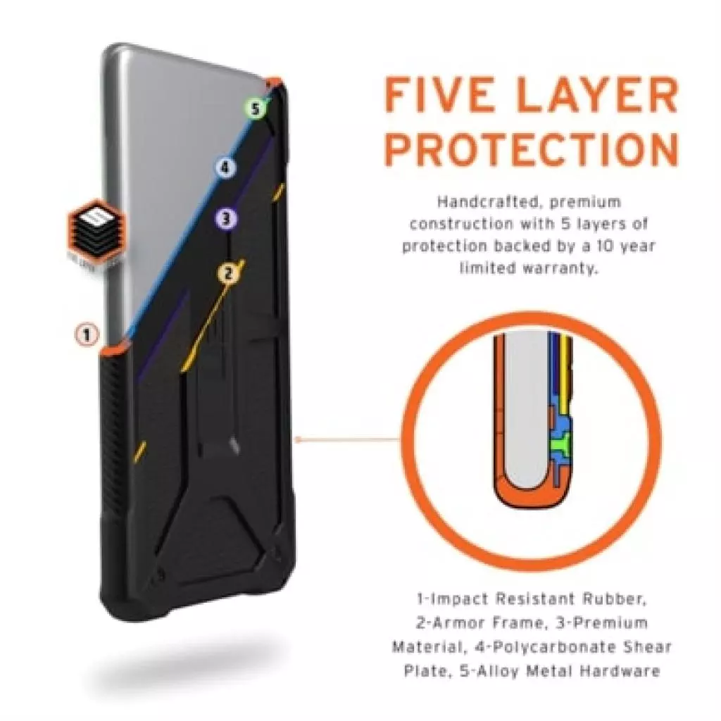 Чехол для моб. телефона Uag Galaxy S20 Ultra Monarch, Carbon Fiber (211991114242) - 5 Чехол для моб. телефона Uag Galaxy S20 Ultra Monarch, Carbon Fiber (211991114242) - 5