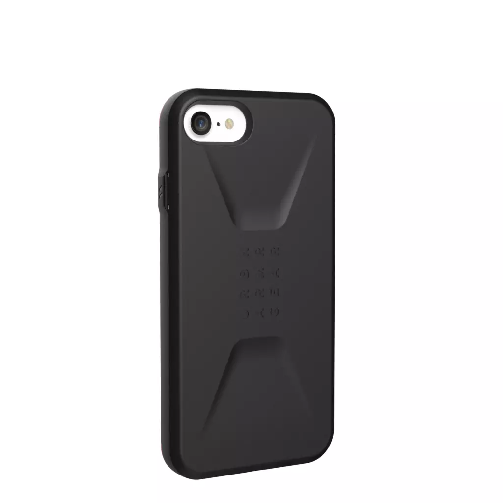 Чехол для моб. телефона Uag iPhone SE/8/7 Civilian, Black (11204D114040) - 1