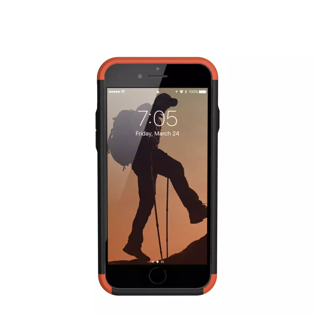 Чехол для моб. телефона Uag iPhone SE/8/7 Civilian, Black (11204D114040) - 2