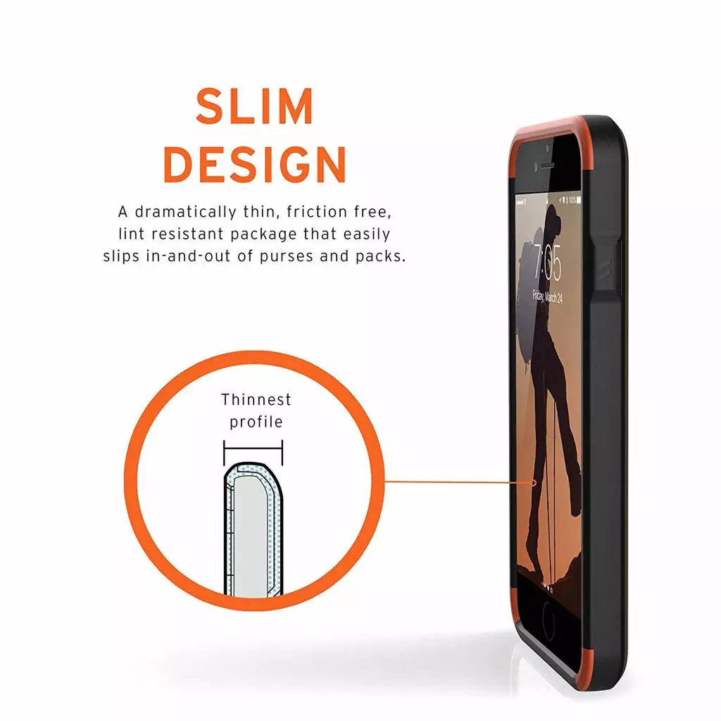 Чехол для моб. телефона Uag iPhone SE/8/7 Civilian, Olive (11204D117272) - 6 Чехол для моб. телефона Uag iPhone SE/8/7 Civilian, Olive (11204D117272) - 6