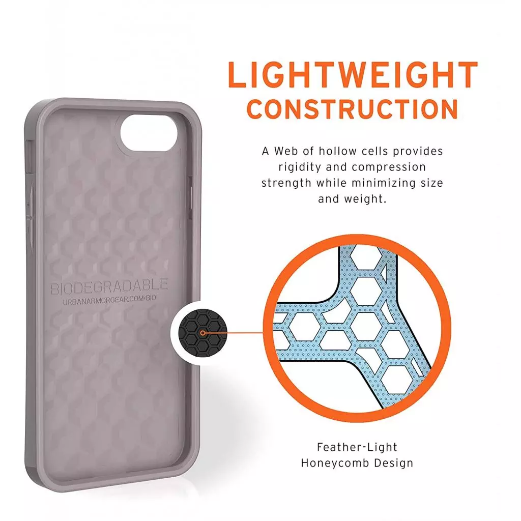 Чехол для моб. телефона Uag iPhone SE/8/7 Outback, Lilac (112045114646) - 5