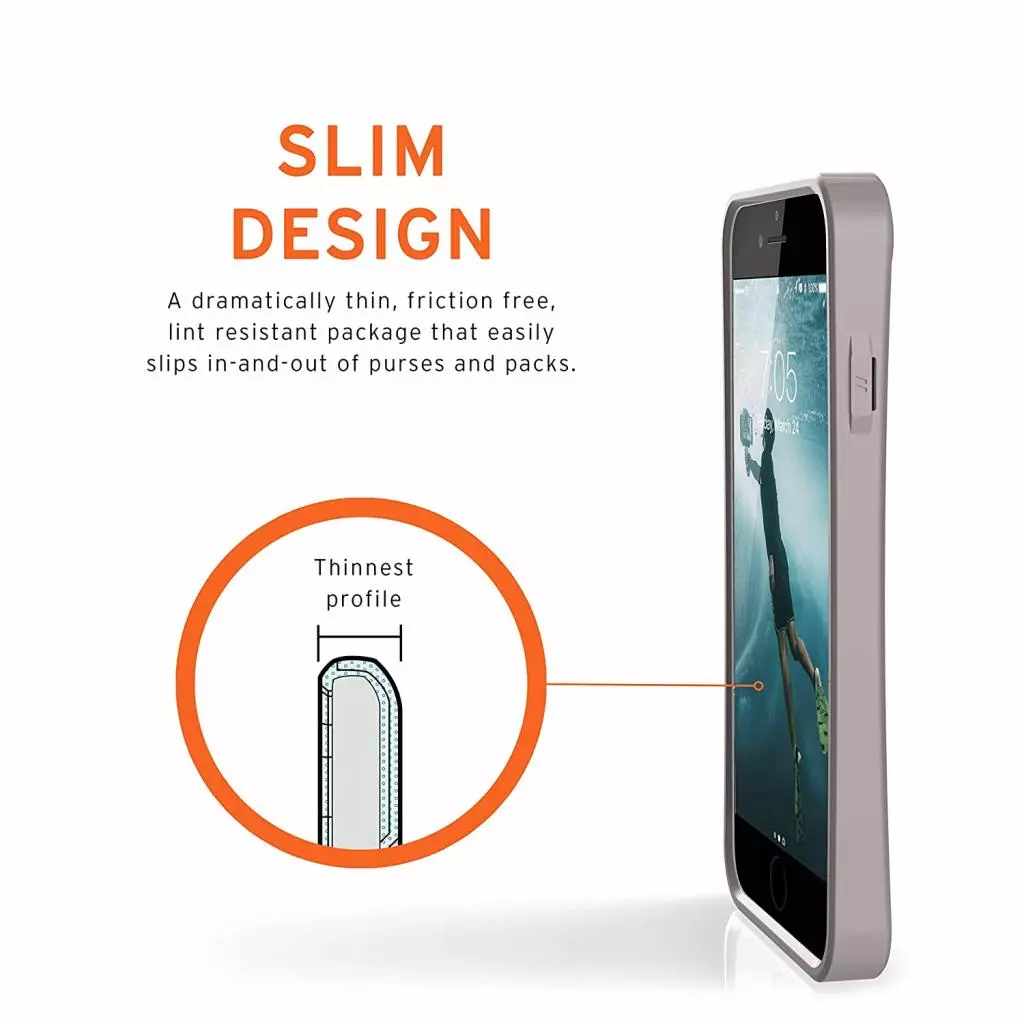 Чехол для моб. телефона Uag iPhone SE/8/7 Outback, Lilac (112045114646) - 7