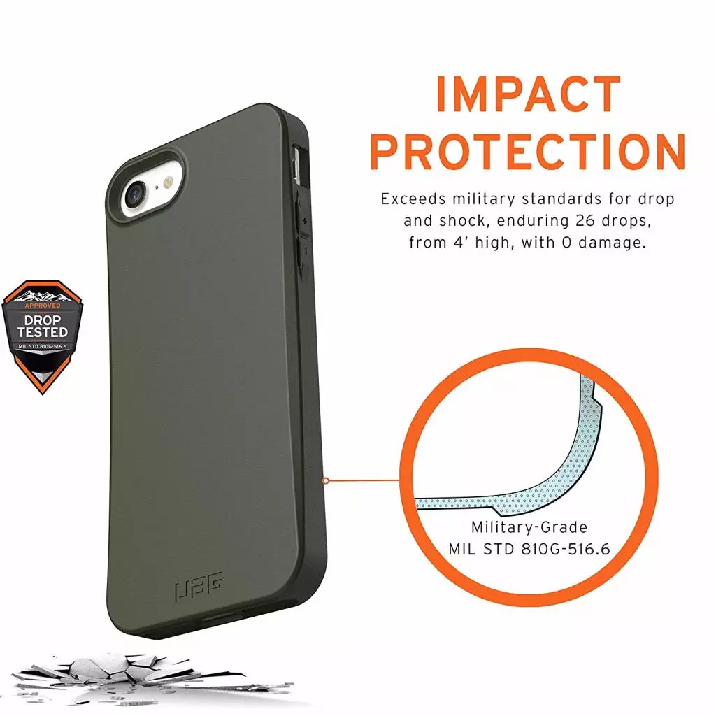 Чехол для моб. телефона Uag iPhone SE/8/7 Outback, Olive Drab (112045117272) - 7 Чехол для моб. телефона Uag iPhone SE/8/7 Outback, Olive Drab (112045117272) - 7