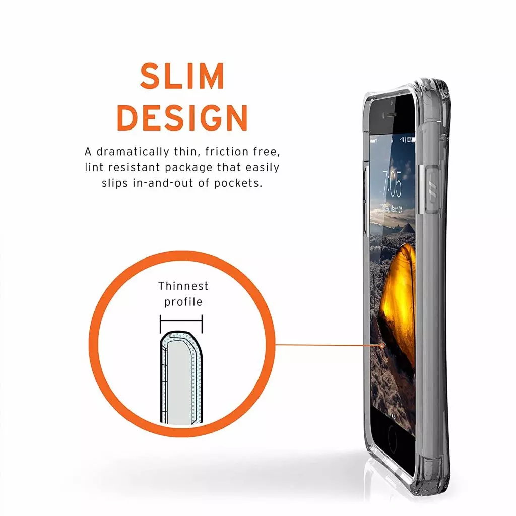 Чехол для моб. телефона Uag iPhone SE/8/7 Plyo, Ice (112042114343) - 2 Чехол для моб. телефона Uag iPhone SE/8/7 Plyo, Ice (112042114343) - 2