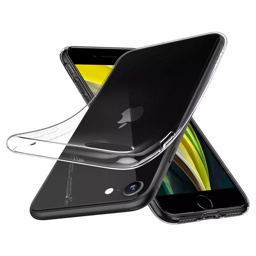 Чехол для моб. телефона Spigen iPhone SE/8/7 Crystal Flex, Crystal Clear (ACS00882) - 5 Чехол для моб. телефона Spigen iPhone SE/8/7 Crystal Flex, Crystal Clear (ACS00882) - 5