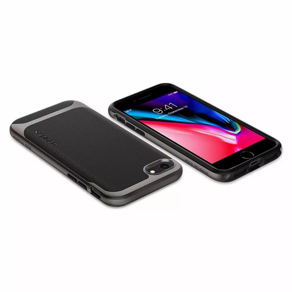 Чехол для моб. телефона Spigen iPhone SE/8/7 Neo Hybrid, Herringbone Gunmetal (054CS22197) - 2 Чехол для моб. телефона Spigen iPhone SE/8/7 Neo Hybrid, Herringbone Gunmetal (054CS22197) - 2