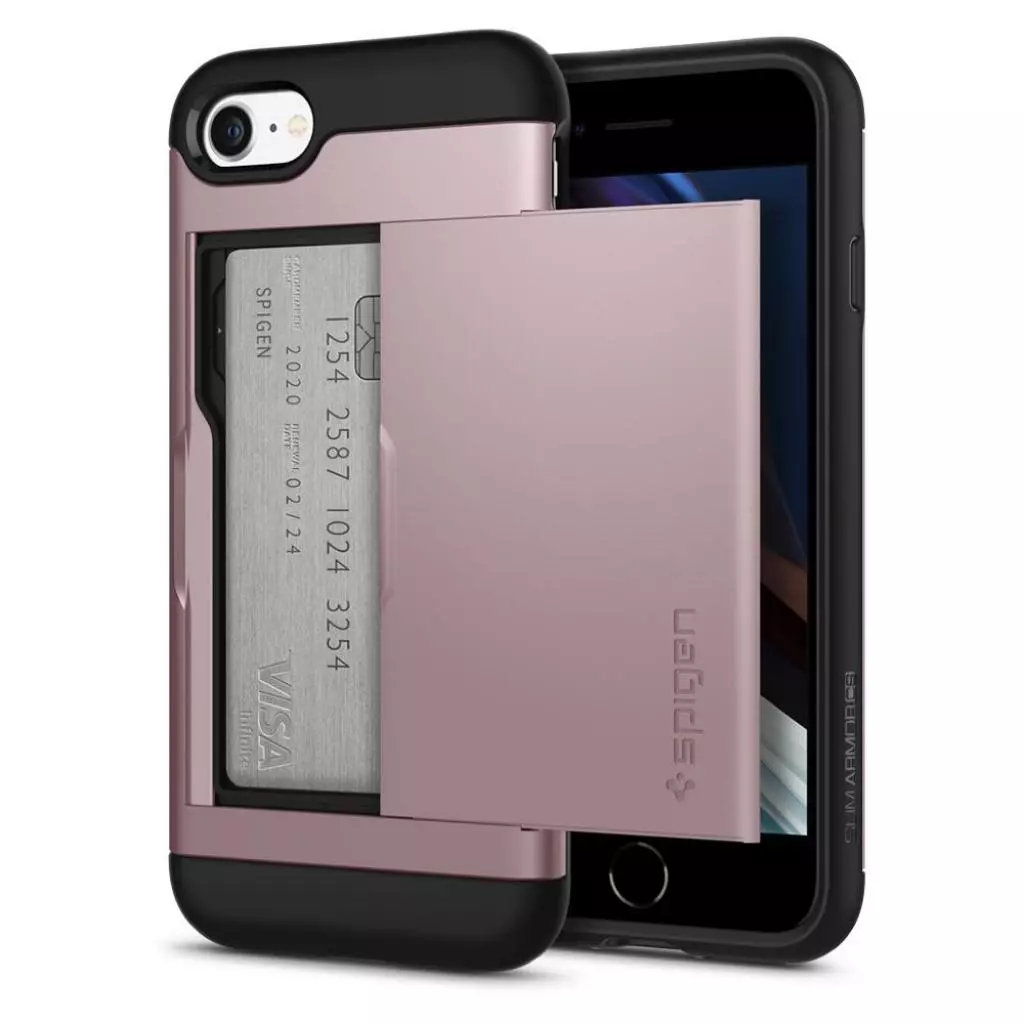 Чехол для моб. телефона Spigen iPhone SE/8/7 Slim Armor CS, Rose Gold (042CS20454) - 1 Чехол для моб. телефона Spigen iPhone SE/8/7 Slim Armor CS, Rose Gold (042CS20454) - 1