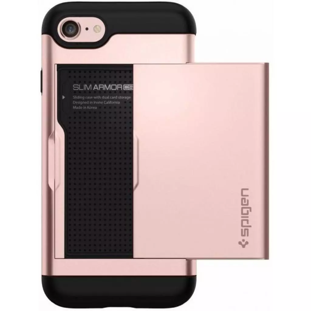 Чехол для моб. телефона Spigen iPhone SE/8/7 Slim Armor CS, Rose Gold (042CS20454)