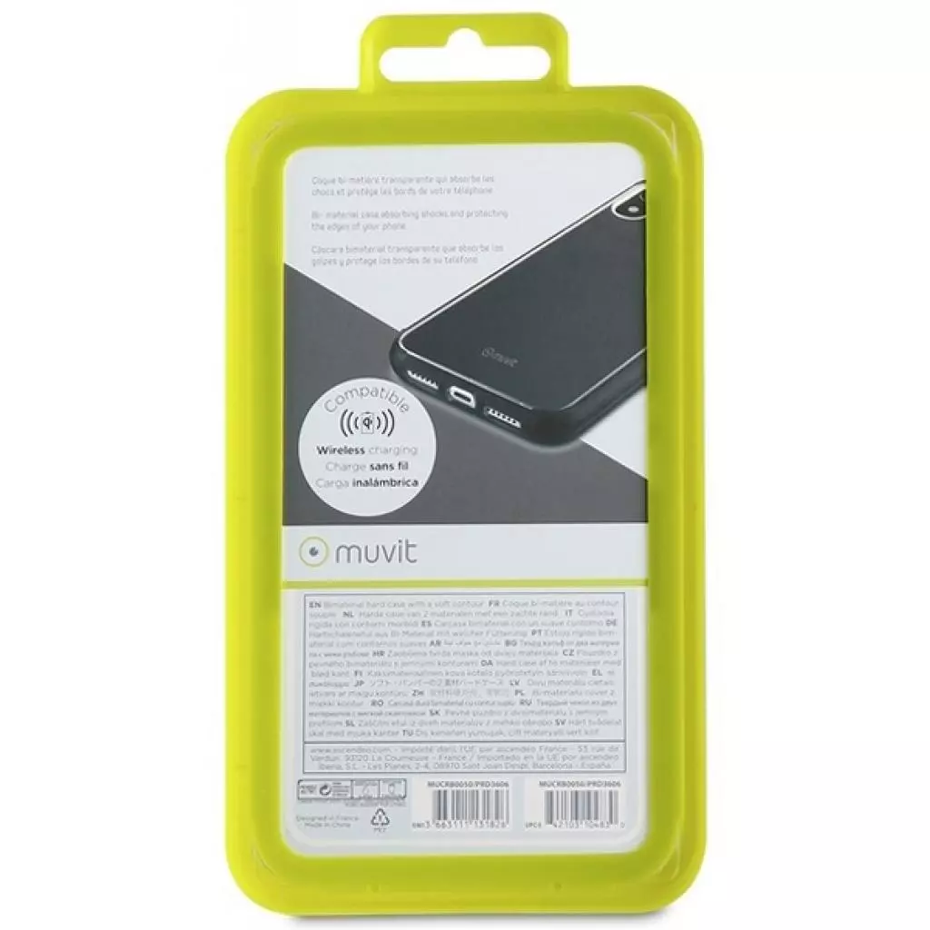 Чехол для моб. телефона Muvit CRYSTAL BUMP IPHONE XR (MUCRB0050) - 3 Чехол для моб. телефона Muvit CRYSTAL BUMP IPHONE XR (MUCRB0050) - 3