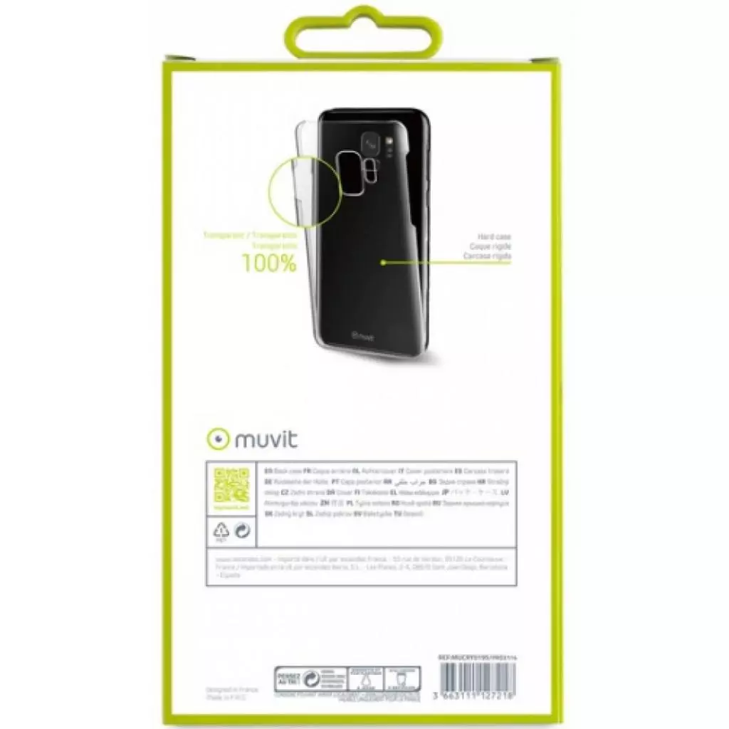 Чехол для моб. телефона Muvit CRYSTAL CASE SAMSUNG S9+ (MUCRY0196) - 3 Чехол для моб. телефона Muvit CRYSTAL CASE SAMSUNG S9+ (MUCRY0196) - 3