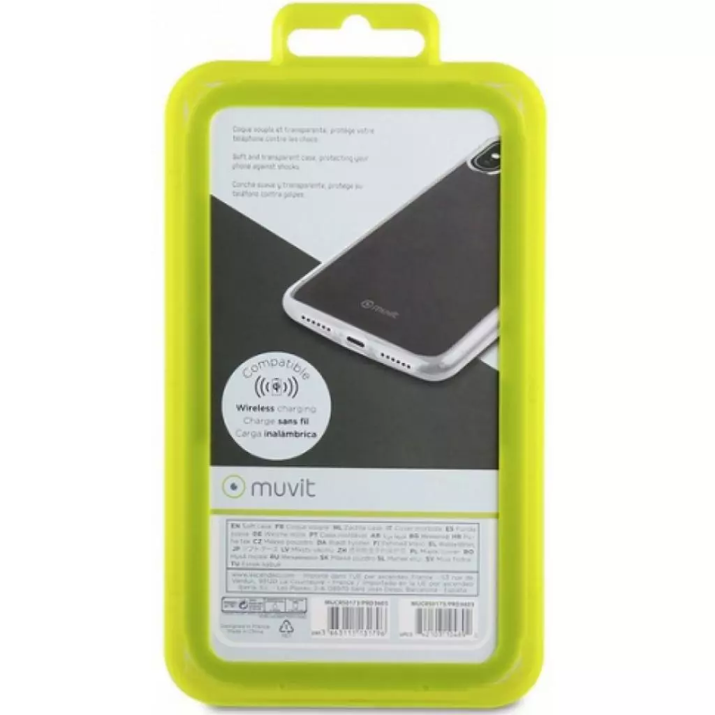 Чехол для моб. телефона Muvit CRYSTAL SOFT IPHONE XS MAX (MUCRS0173) - 3 Чехол для моб. телефона Muvit CRYSTAL SOFT IPHONE XS MAX (MUCRS0173) - 3